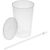 Trinkbecher "Vital". 500 ml mit Deckel und Strohhalm (Bild 2)