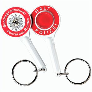 Schlüsselanhänger "Polizeikelle"