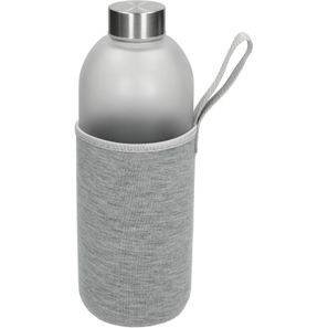 Glasflasche mit Hülle "Iced" 1.0 l