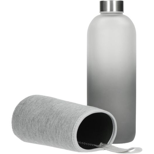Produktabbildung Glasflasche mit Hülle "Iced" 1.0 l Glasflasche mit Hülle "Iced" 1.0 l (Bild 1)