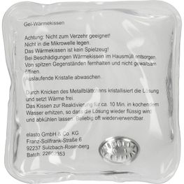 Gel-Wärmekissen "Quadrat"