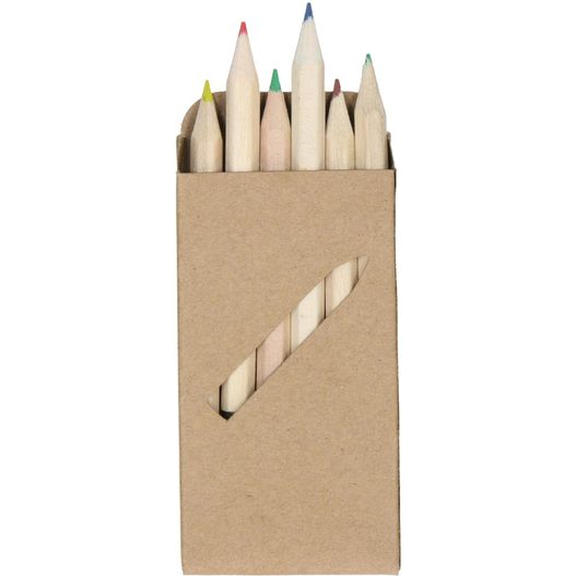 Produktabbildung Malstifte-Set "Nature 6" kurz Malstifte-Set "Nature 6" kurz (Bild 1)