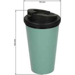 Produktabbildung Bio-Kaffeebecher "Premium Deluxe" Bio-Kaffeebecher "Premium Deluxe"