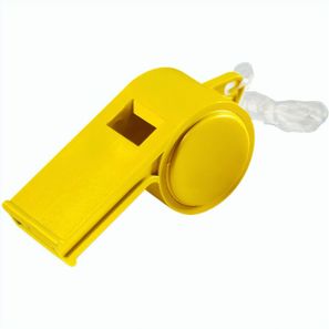 Trillerpfeife "Sport". mit Kordel. uni-colour