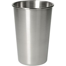 Edelstahlbecher "Metallo". 500 ml