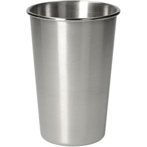 Edelstahlbecher "Metallo". 500 ml