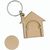 Holzchip-Schlüsselanhänger "House" (Bild 2)