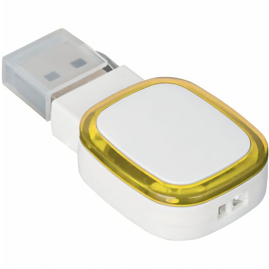 ein weißes und gelbes usb-gerät mit gelber abdeckung COLLECTION 500 (Bild 1)