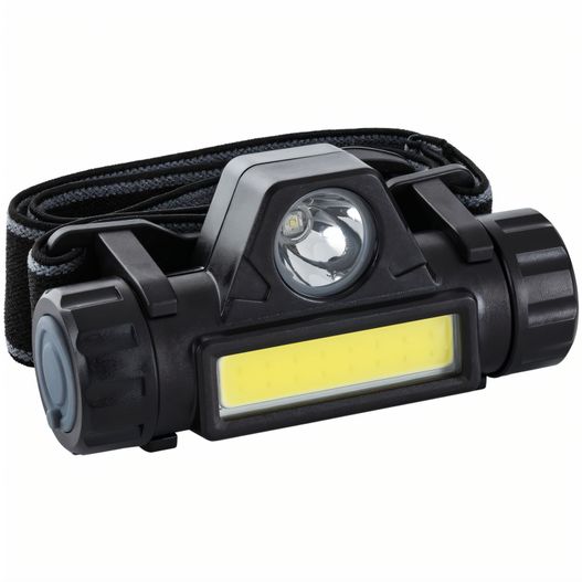 eine taschenlampe mit einem scheinwerfer darauf Kopflampe REEVES-YAUCO (Bild 1)