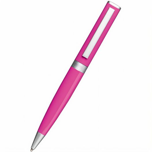 ein rosa stift mit einer silbernen spitze Kugelschreiber (Bild 1)