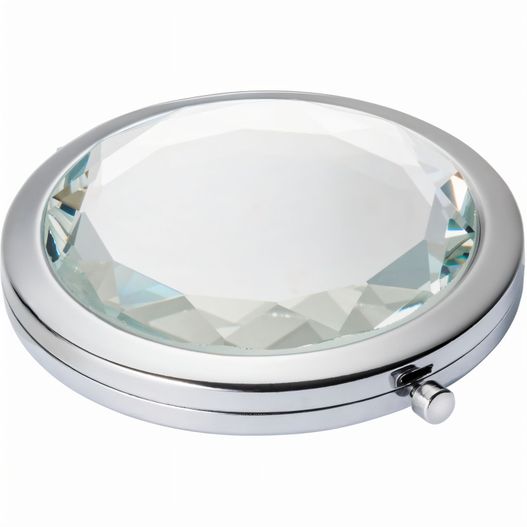 ein runder spiegel mit gesicht Taschenspiegel (Bild 1)