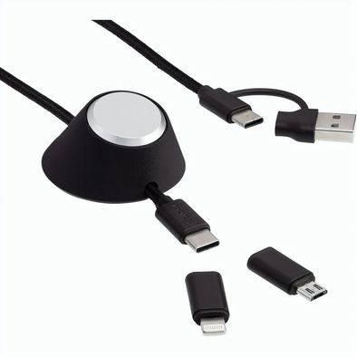 6-in-1 Ladekabel inkl. Kabelhalter