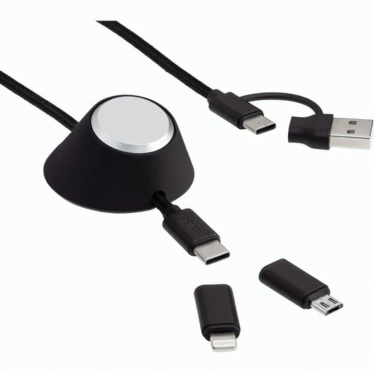 Produktabbildung 6-in-1 Ladekabel inkl. Kabelhalter 6-in-1 Ladekabel inkl. Kabelhalter (Bild 1)