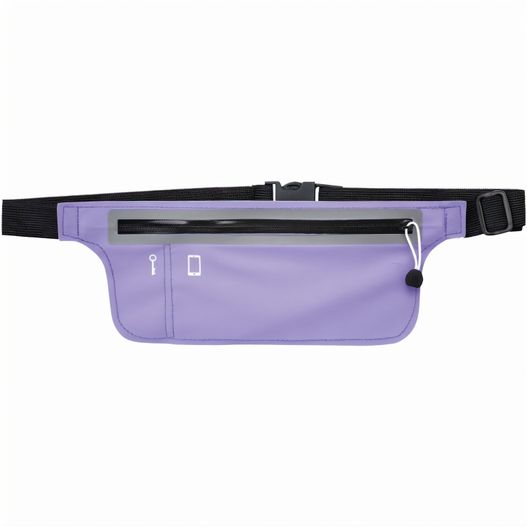 eine lila fanny tasche mit einem schwarzen gürtel HIP BAG (Bild 1)