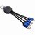 3-in-1 Ladekabel mit Beleuchtung REEVES-PUHALANI