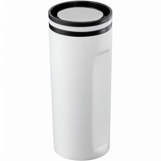 ein weißer müll mit schwarzem deckel Thermobecher RETUMBLER-STEELONE (Bild 1)