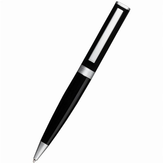 ein stift mit schwarzem körper und silber CAMPBELLTON (Bild 1)