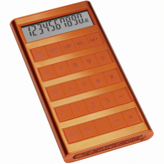 ein taschenrechner mit einem großen display auf der vorderseite MACHINE (Bild 1)