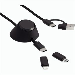 6-in-1 Ladekabel inkl. Kabelhalter