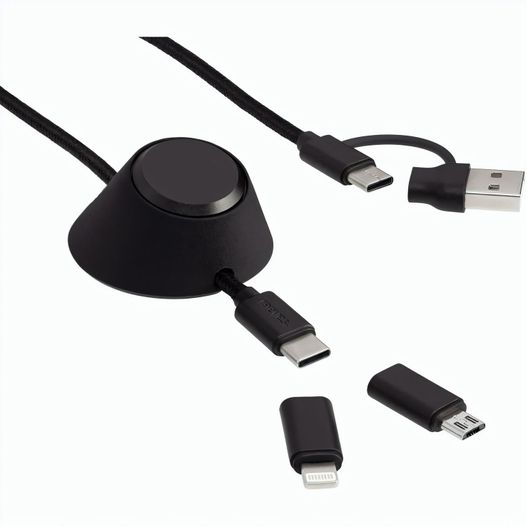 Produktabbildung 6-in-1 Ladekabel inkl. Kabelhalter 6-in-1 Ladekabel inkl. Kabelhalter (Bild 1)