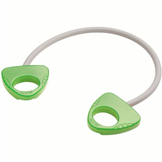 ein grünes und weißes kabel mit weißem ende Fitness-Expander (Bild 1)