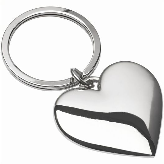 eine herzförmige schlüsselanhänger mit ring Schlüsselanhänger (Bild 1)