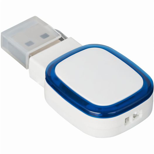 ein weißer und blauer usb-laufwerk an einem weißen und blauen gerät befestigt COLLECTION 500 (Bild 1)