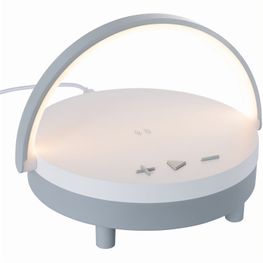 Produktabbildung Wireless Lautsprecher inkl 15 Watt Wireless Charger mit Licht REEVES-BOURVILLE Wireless Lautsprecher inkl 15 Watt Wireless Charger mit Licht REEVES-BOURVILLE