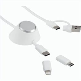 6-in-1 Ladekabel inkl. Kabelhalter