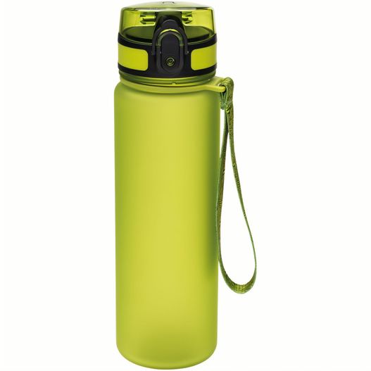 eine grüne wasserflasche mit schwarzem deckel CASAN (Bild 1)