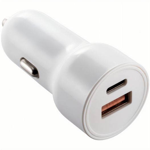 ein weißes auto ladegerät mit einem usb-port VALLEJO (Bild 1)