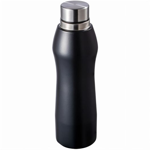 eine schwarze und silberne wasserflasche auf weißem hintergrund Trinkflasche RETUMBLER-GIBRALTAR (Bild 1)
