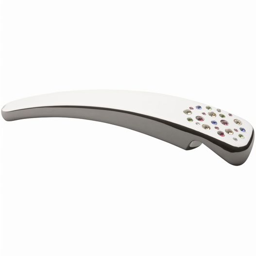 eine weiße und schwarze fernbedienung mit weißem hintergrund Flaschenöffner (Bild 1)