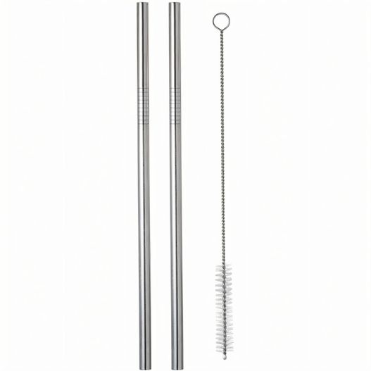 ein metallstroh und ein metallstrohhalter Strohhalm (Bild 1)