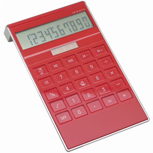 ein roter rechner mit digitaler anzeige SAN LORENZO (Bild 1)