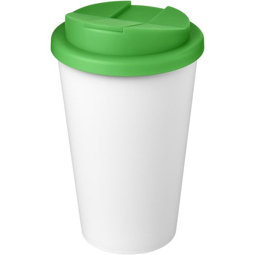 Produktabbildung Americano® Eco 350 ml recycelter Becher mit auslaufsicherem Deckel Americano® Eco 350 ml recycelter Becher mit auslaufsicherem Deckel (Bild 1)