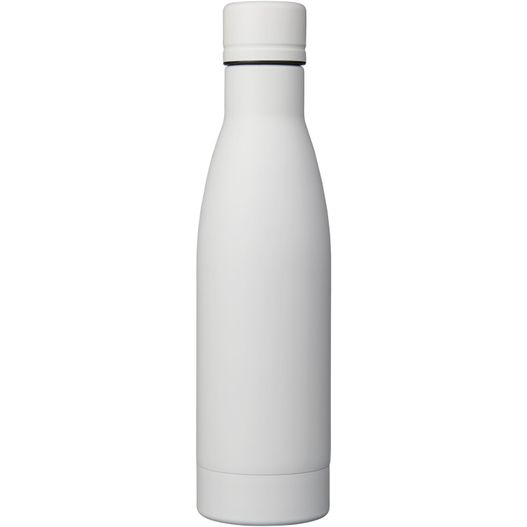 eine weiße flasche mit schwarzem deckel Vasa 500 ml Kupfer-Vakuum Isolierflasche (Bild 1)