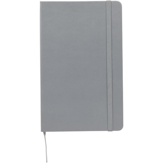 ein graues notizbuch mit einem bleistift darin Moleskine Classic Hardcover Notizbuch L – liniert (Bild 1)