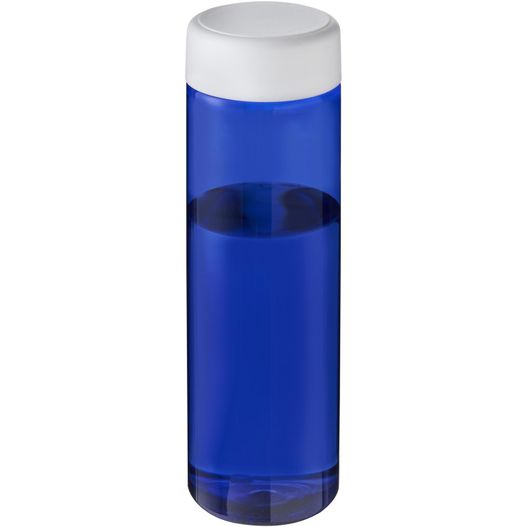 eine blaue wasserflasche mit weißem deckel H2O Active® Vibe 850 ml Sportflasche mit Drehdeckel (Bild 1)