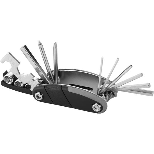 ein multi-tool-set mit schwarzem griff Fix-it Multifunktionswerkzeug mit 16 Funktionen (Bild 1)