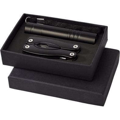 Scout Multifunktionswerkzeugs- und LED-Taschenlampen-Set