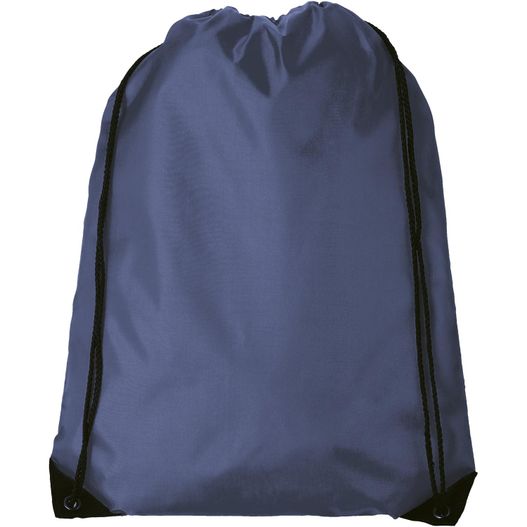 eine blaue tasche mit schwarzem trimm Oriole Premium Turnbeutel 5L (Bild 1)