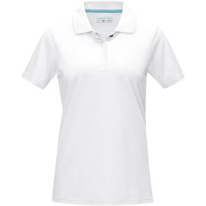 Graphite Poloshirt aus Bio-Baumwolle für Damen
