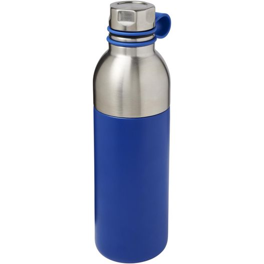 eine blaue edelstahl-wasserflasche mit blauem griff Koln 590 ml Kupfer-Vakuum Isolierflasche (Bild 1)