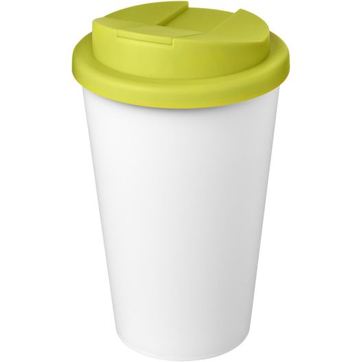 Americano® Eco 350 ml recycelter Becher mit auslaufsicherem Deckel (Bild 1)