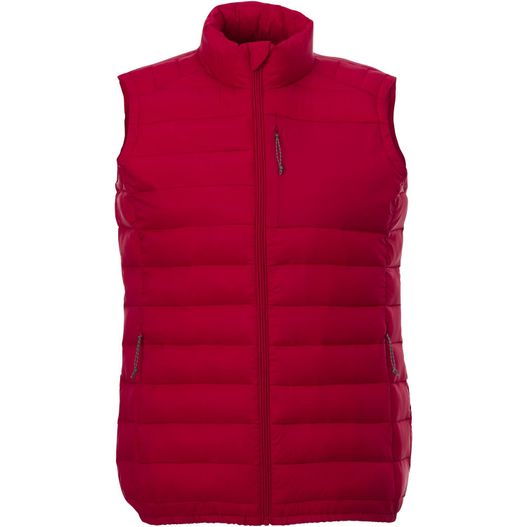eine rote weste mit einem reißverschlusskragen Pallas wattierter Bodywarmer für Damen (Bild 1)