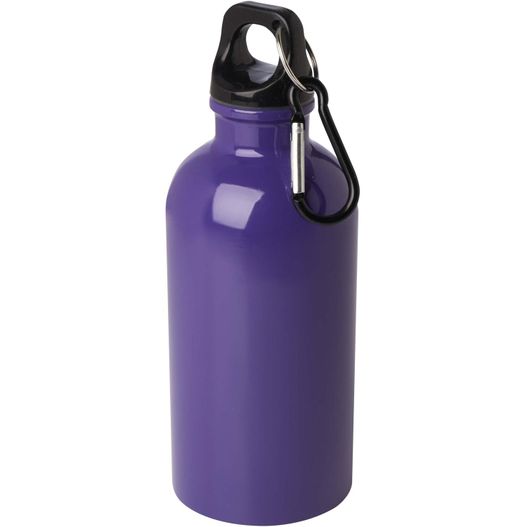 Oregon 400 ml RCS-zertifizierte, einwandige Trinkflasche aus Edelstahl mit Karabinerhaken (Bild 1)