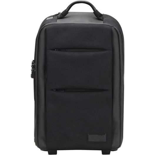 ein schwarzer koffer mit rädern und griffen SCX.design L20 Business Laptop-Trolley-Rucksack (Bild 1)