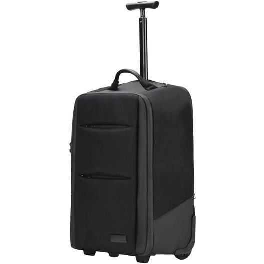 ein schwarzer koffer mit rädern und griff SCX.design L20 Business Laptop-Trolley-Rucksack (Bild 1)