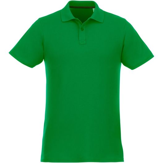 ein grünes poloshirt auf weißem hintergrund Helios Poloshirt für Herren (Bild 1)